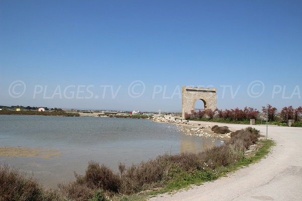 Sentier pédestre de la plage de Maguelone