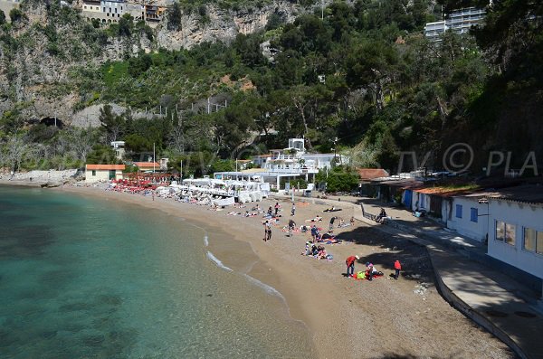 Mala beach in summer