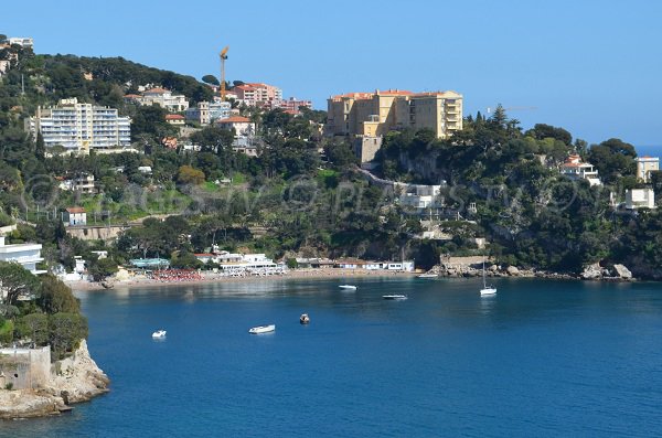 Mala beach in Cap d'Ail - France