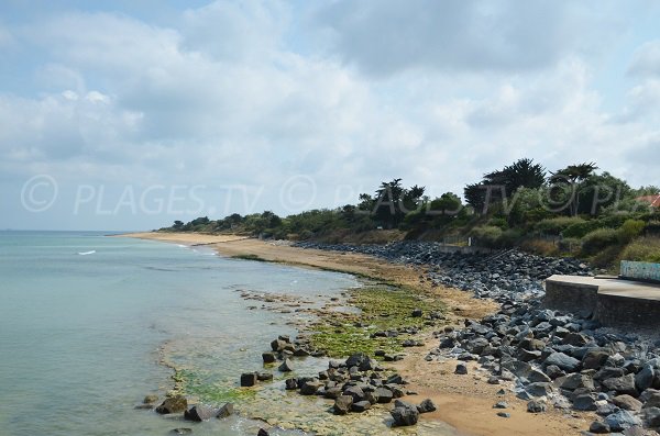 Partie nord de la plage de Malaiguille