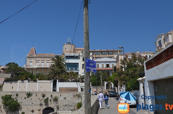 Quartier de l'anse de Maldormé- Marseille