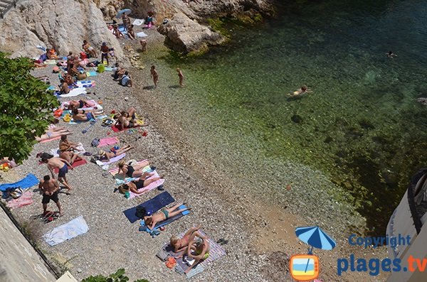 Photo de la plage de Maldormé à Marseille