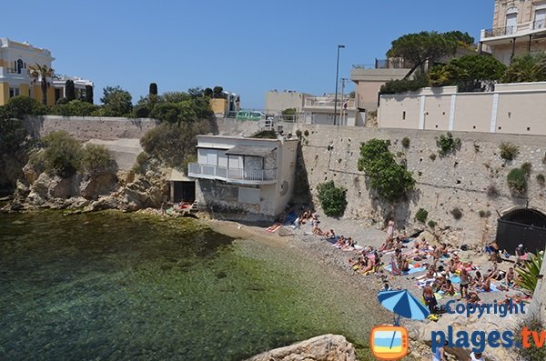 Spiaggia di Maldormé a Marsiglia