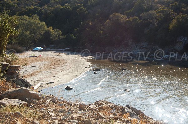 Photo de la plage de Malfalcu dans le désert des Agriates