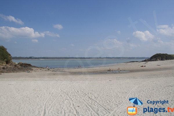 Photo de la plage de la Manchette à St Jacut de la Mer