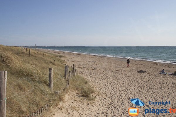 Mané Guen beach in Plouharnel - Bay of Quiberon