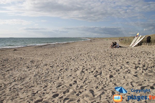 Plage de Plouharnel à proximité de Quiberon