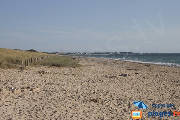 Photo of Mané Guen beach in Plouharnel - France