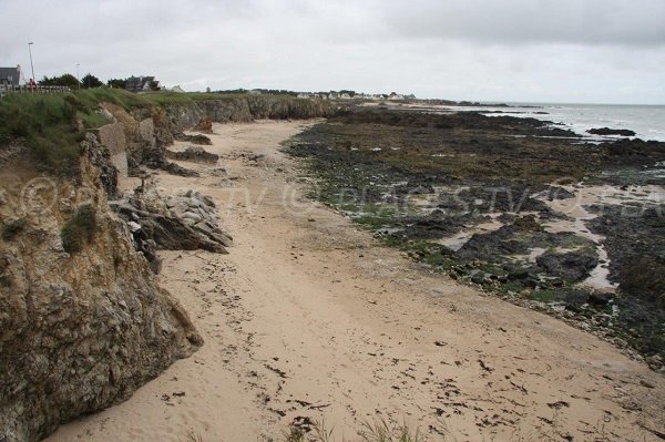 Photo de la crique de Manéric à Batz sur Mer