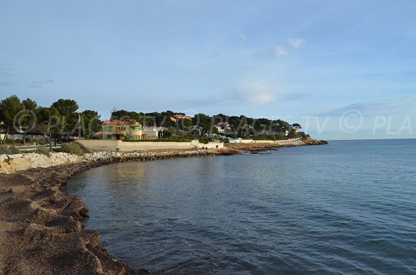 Foto della spiaggia della Tuilière a Carry le Rouet