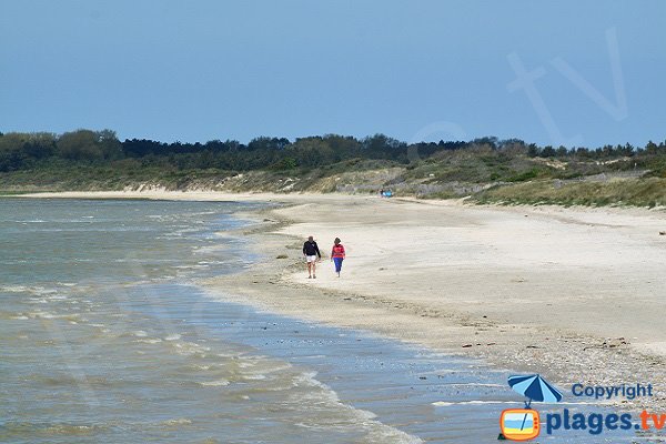 Photo de la plage du Marais au Crotoy