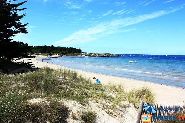 Marais Salé beach in Ile d'Yeu