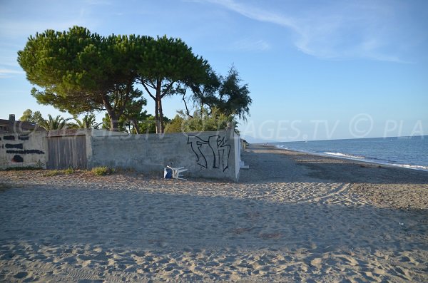 Foto della spiaggia della Marana in Corsica - Nord