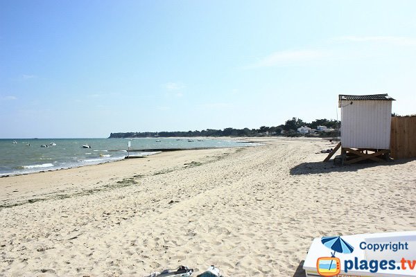 Chalets sur la plage de Mardi Gras - Noirmoutier