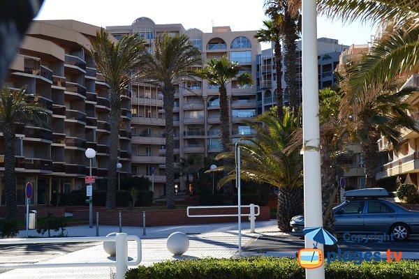 Résidence en face de la plage de la Marenda - Canet en Roussillon