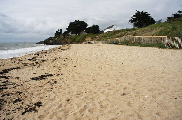 Photo de la plage de Maresclé à Pénestin (56)