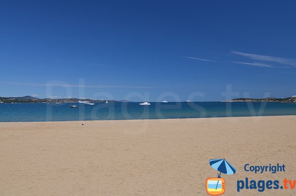 Bay of St-Tropez from Cogolin-Plage