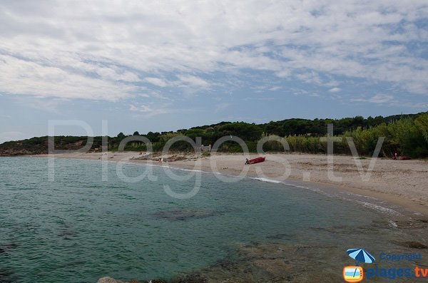 Marina di Fiori beach in summer - Bonifacio