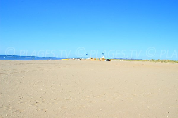 Plage privée à Vendres