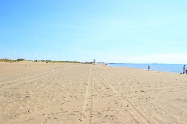 Marina beach in Vendres - France