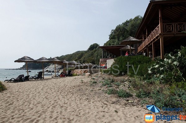 spiaggia privata di Marinca - Olmeto