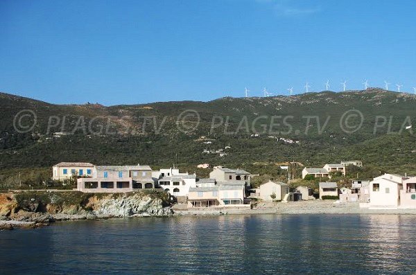 Photo de la marine de Mute dans le Cap Corse