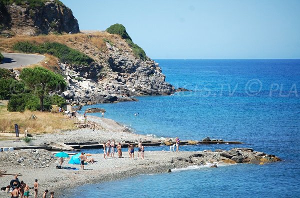 Spiaggia e porto di Sisco