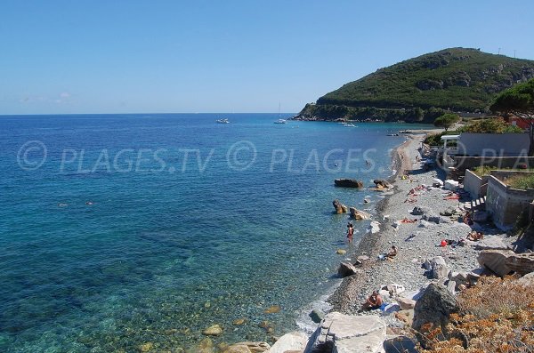 Spiaggia dopo il porto di Sisco