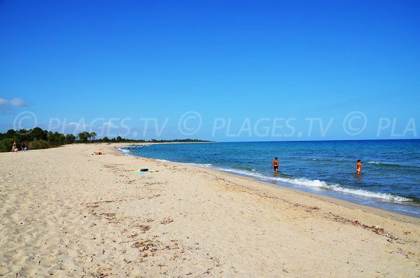 Photo de la plage de la marine de Solaro en Corse