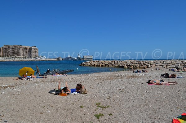 Strand Marquet in Cap d'Ail