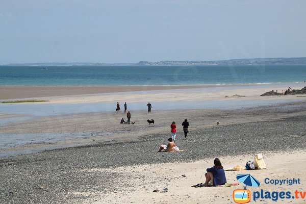 Martin Plage à marée basse