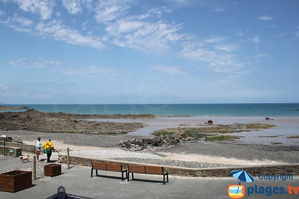 Photo de la plage de Martin-Plage à Plérin