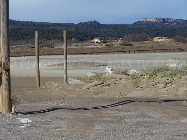 parcheggi gratuiti della spiaggia Mateille