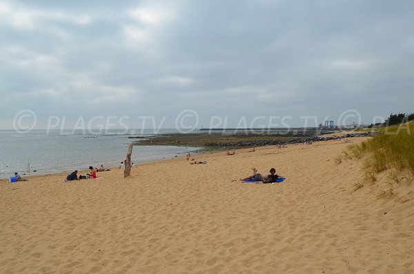 Photo de la plage à côté du port de la Cotinière - Oléron