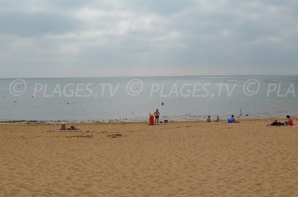 Zone de baignade de la plage de Matha - Oléron