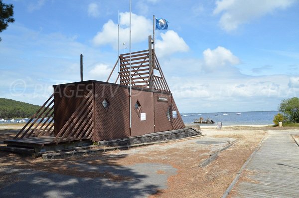 First aid station of Maubuisson in Carcans