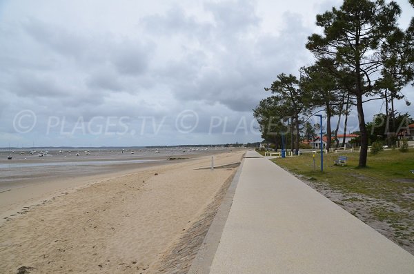 Photo de la plage du Mauret à Andernos les Bains