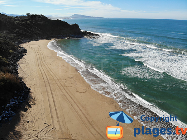 Photo de la plage de Mayarco à Saint Jean de Luz