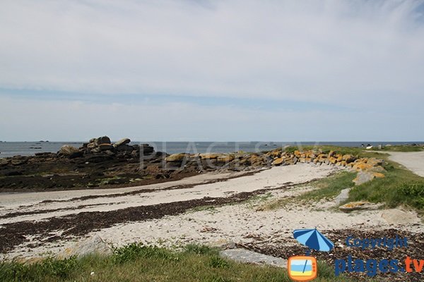 Criques autour de la plage de Melon de Porspoder