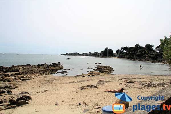 Vue d'ensemble côté Ouest de la Plage