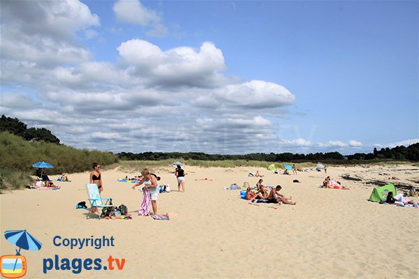 Beach near Carnac in La Trinité sur Mer