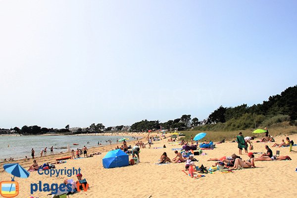 Plage Du Men Du La Trinité Sur Mer 56 Morbihan Bretagne