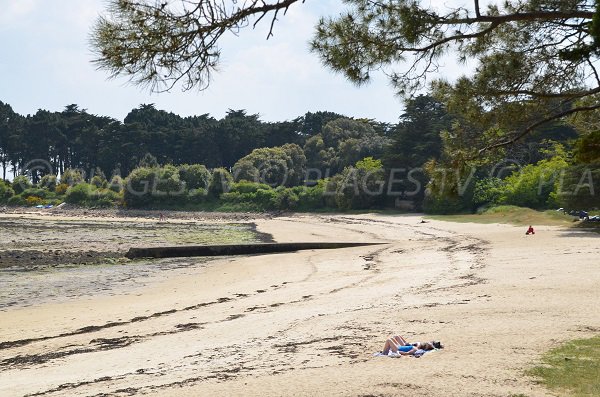 Photo de la plage de Men er Beleg à St Philibert