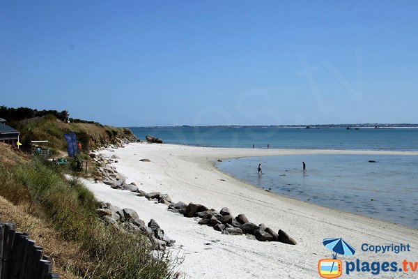 Photo de la plage du Menhir à Plounéour-Trez - Bretagne