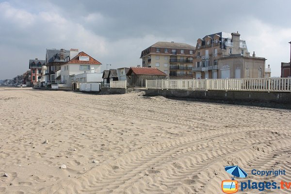 Jean Mermoz beach- close meridian of Greenwich - Villers sur Mer