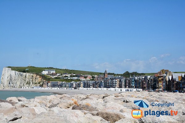 Mers les Bains avec sa plage