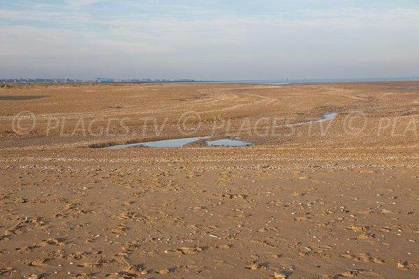 Beach of Redonne in Merville-Franceville - Normandy