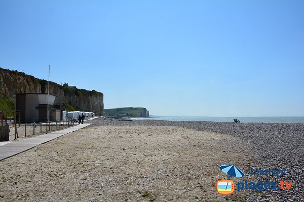 Photo of Mesnil Val beach in Criel sur Mer in France