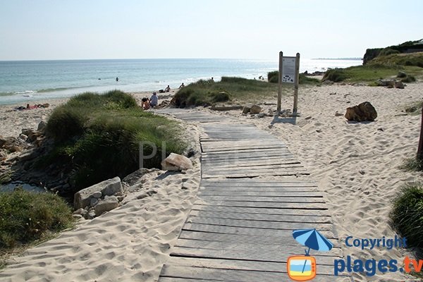 Plage Handiplage dans le Finistère