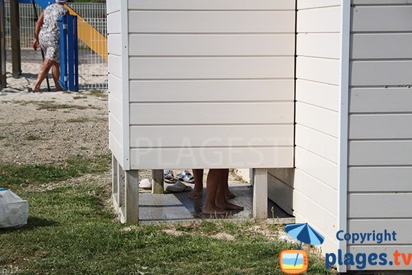 WC de la plage de Mesperleuc à Plouhinec